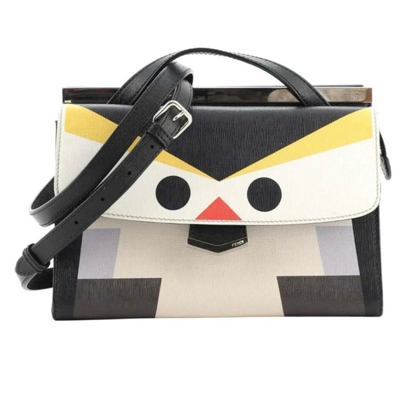 Authentic Fendi mini Demi Jour monster penguin - Picture 3 of 9